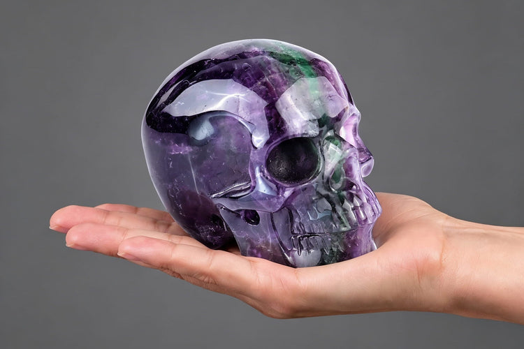 4.5" Crystal Skulls