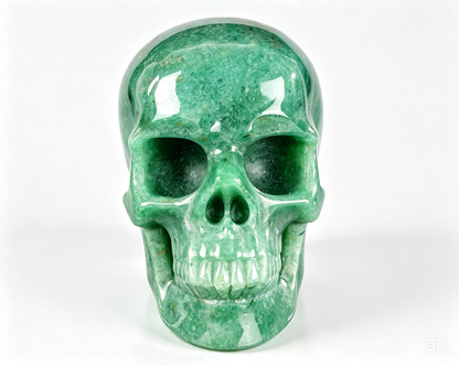 3.0" Green Aventurine Crystal Skull