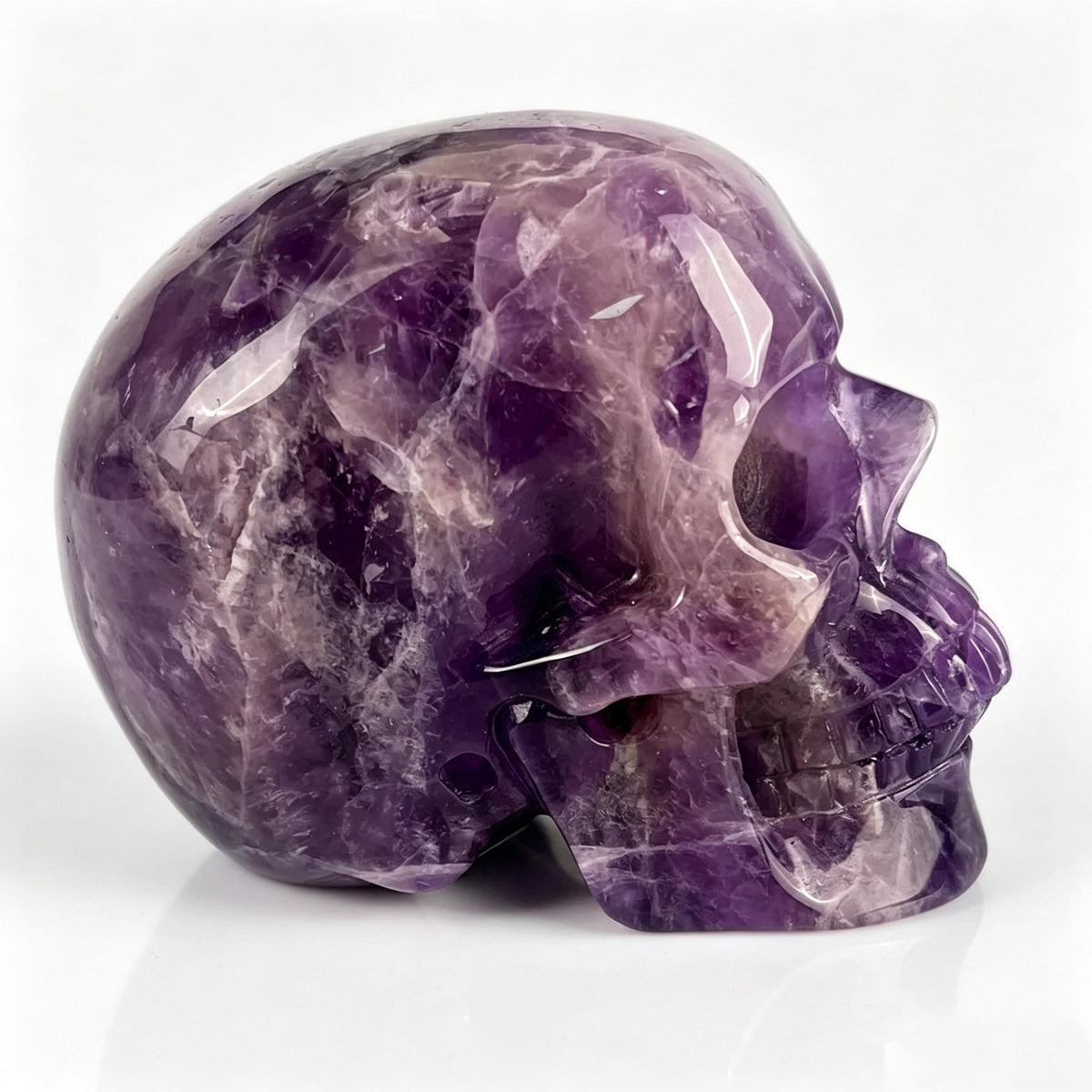 4.5" Amethyst Crystal Skull