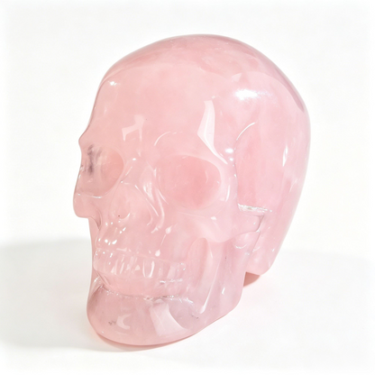 2.2" Rose Quartz Crystal Skull