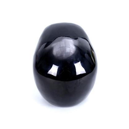 2.2 Inch Black Obsidian Crystal Skull left front view