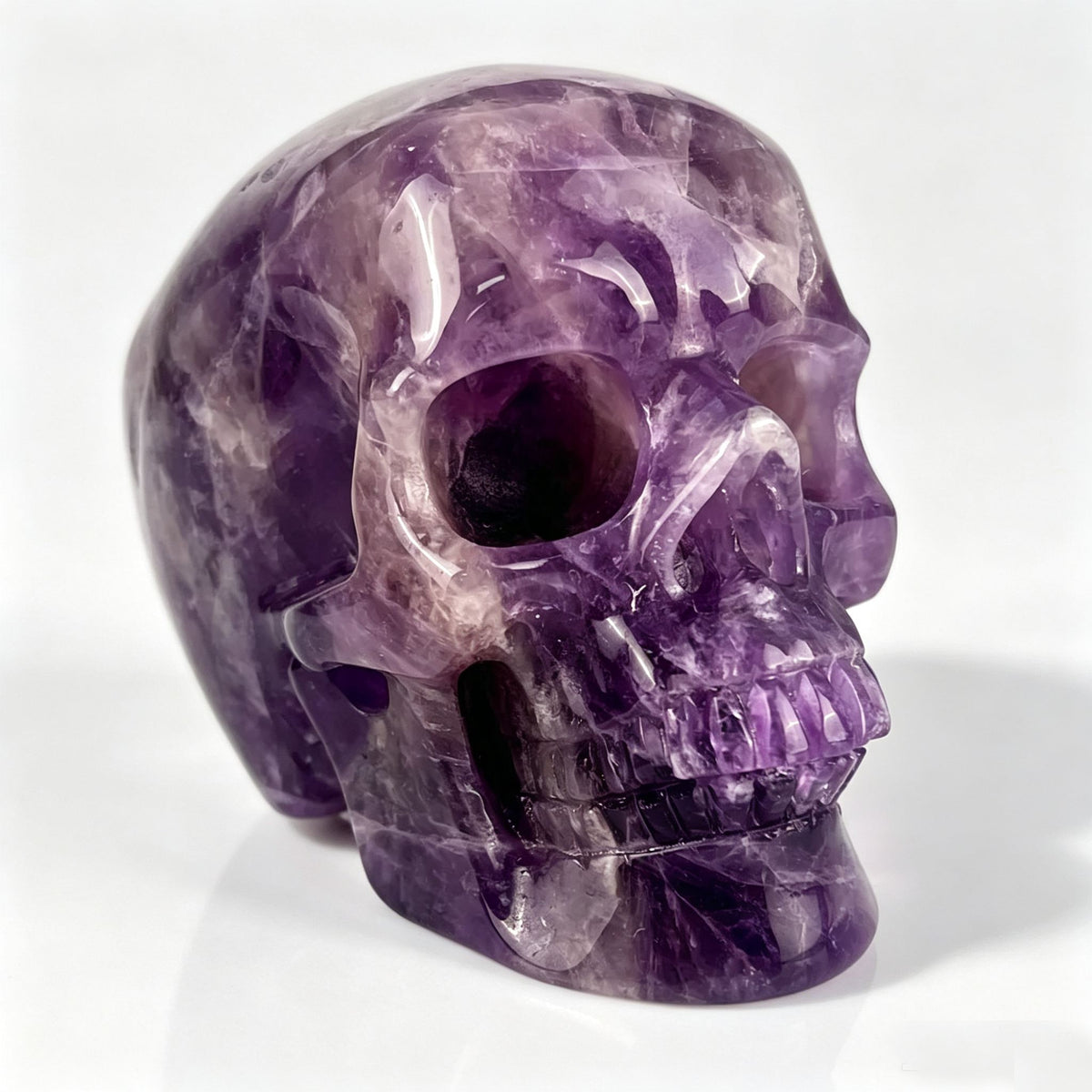 4.5" Amethyst Crystal Skull
