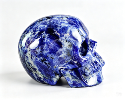 2.2" Sodalite Crystal Skull