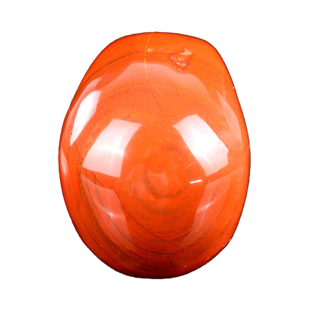 3.0" Natural Red Jasper Crystal Skull Root Chakra Healing Ornament