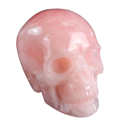 3.0" Rose Quartz Crystal Skull