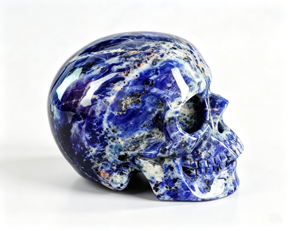 3.0" Sodalite Crystal Skull