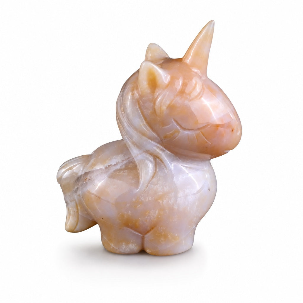 3.0 Yellow Chalcedony Unicorn