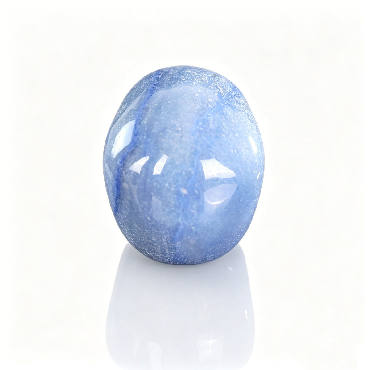 4.5" Blue Aventurine Crystal Skull