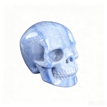 4.5" Blue Aventurine Crystal Skull