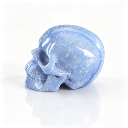 4.5" Blue Aventurine Crystal Skull
