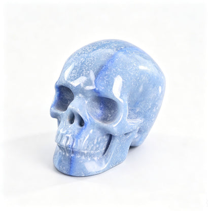 4.5" Blue Aventurine Crystal Skull