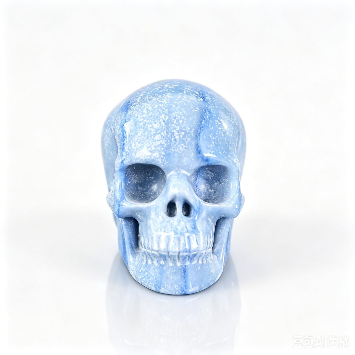 2.2" Blue Aventurine Crystal Skull
