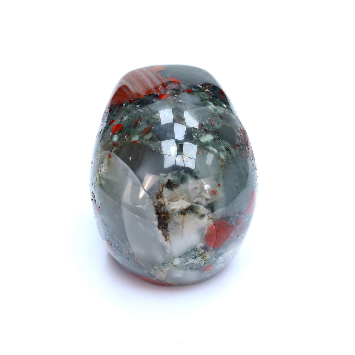 2.2" Blood Stone Crystal Skull