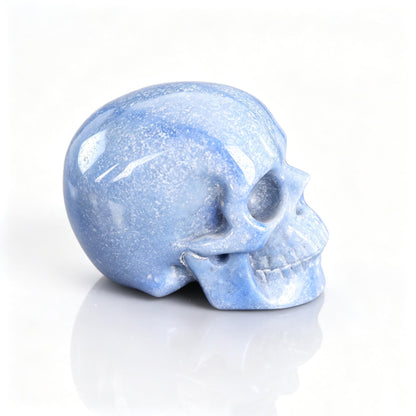 3.0" Blue Aventurine Crystal Skull