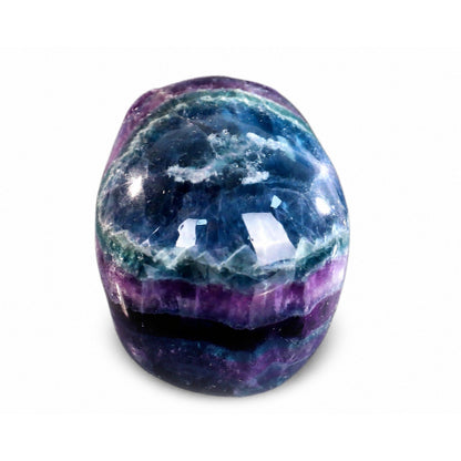 Raw fluorite crystal