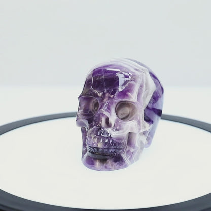 4.5" Amethyst Crystal Skull